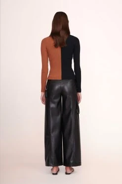 CARGO SWEATER | TAN BLACK -fashion 01 2030 TNBK 259 6266 BLK 00097 web