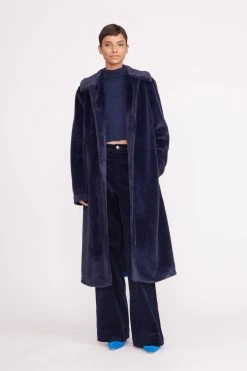 DUBOIS COAT | NAVY DIRECTOR BLUE