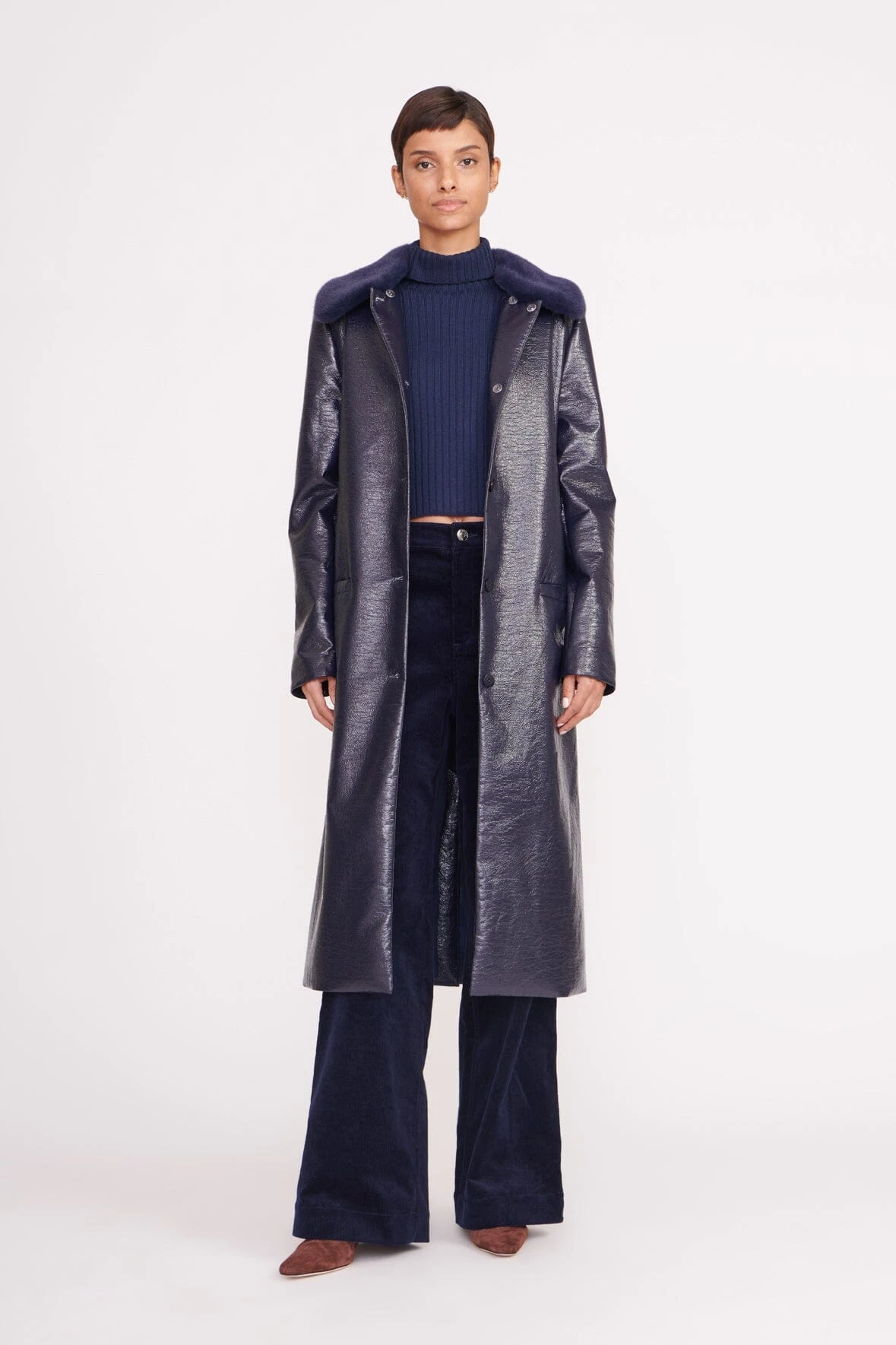 VARNISHES COAT | NAVY 3 VARNISHES COAT | NAVY