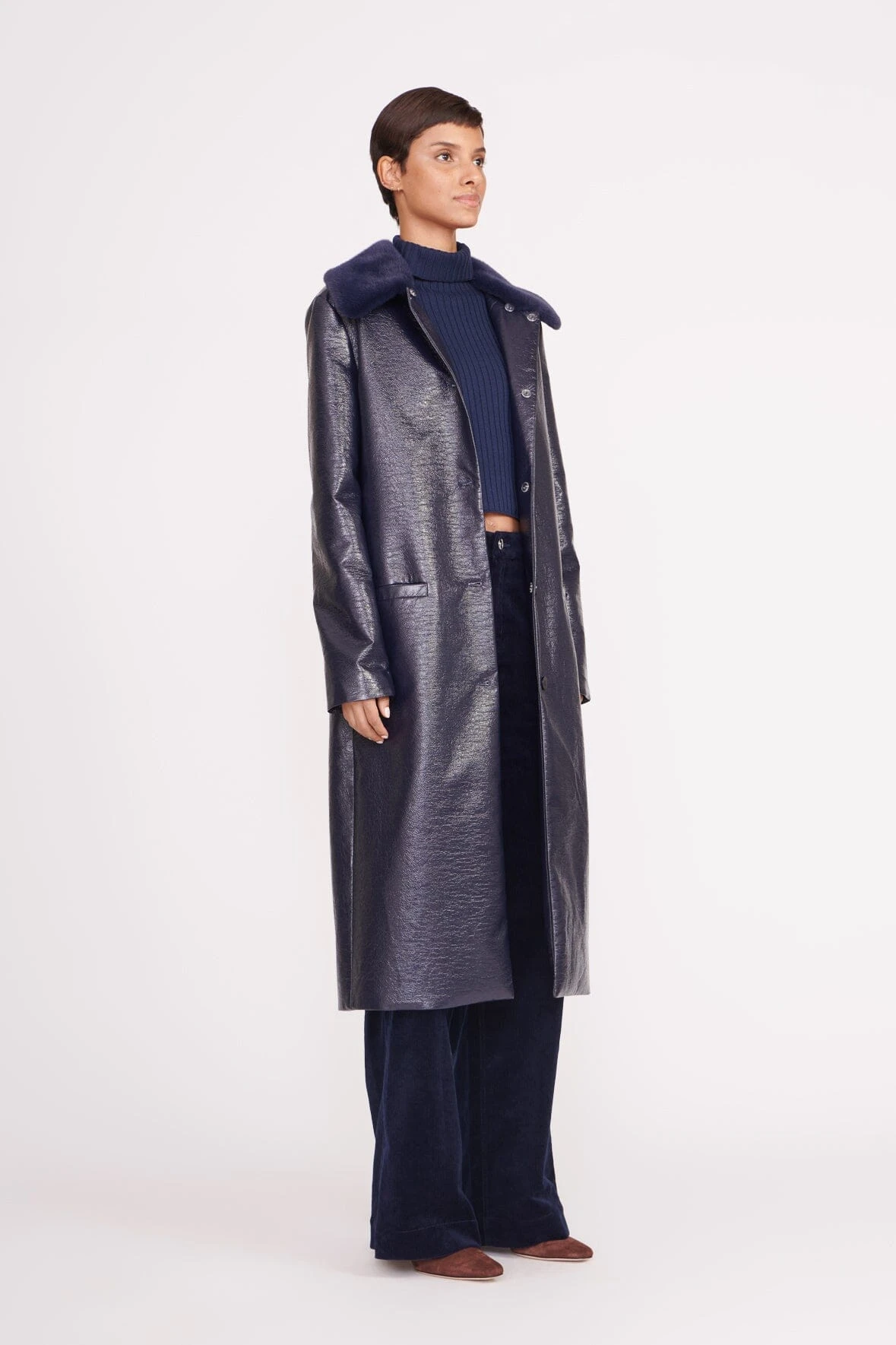 VARNISHES COAT | NAVY 4 VARNISHES COAT | NAVY - Image 2