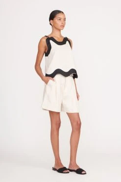 RENATA TOP | NATURAL BLACK -fashion 043 230516 Staud Fall Ecom 02276 web