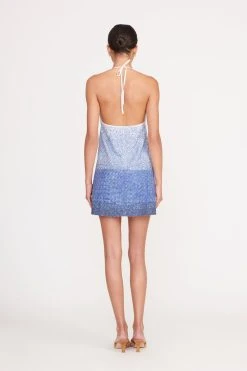 MAREN DRESS | SWIMMING DOLPHINS 9 MAREN DRESS | SWIMMING DOLPHINS -fashion 045 230516 Staud Fall Ecom 02386 web