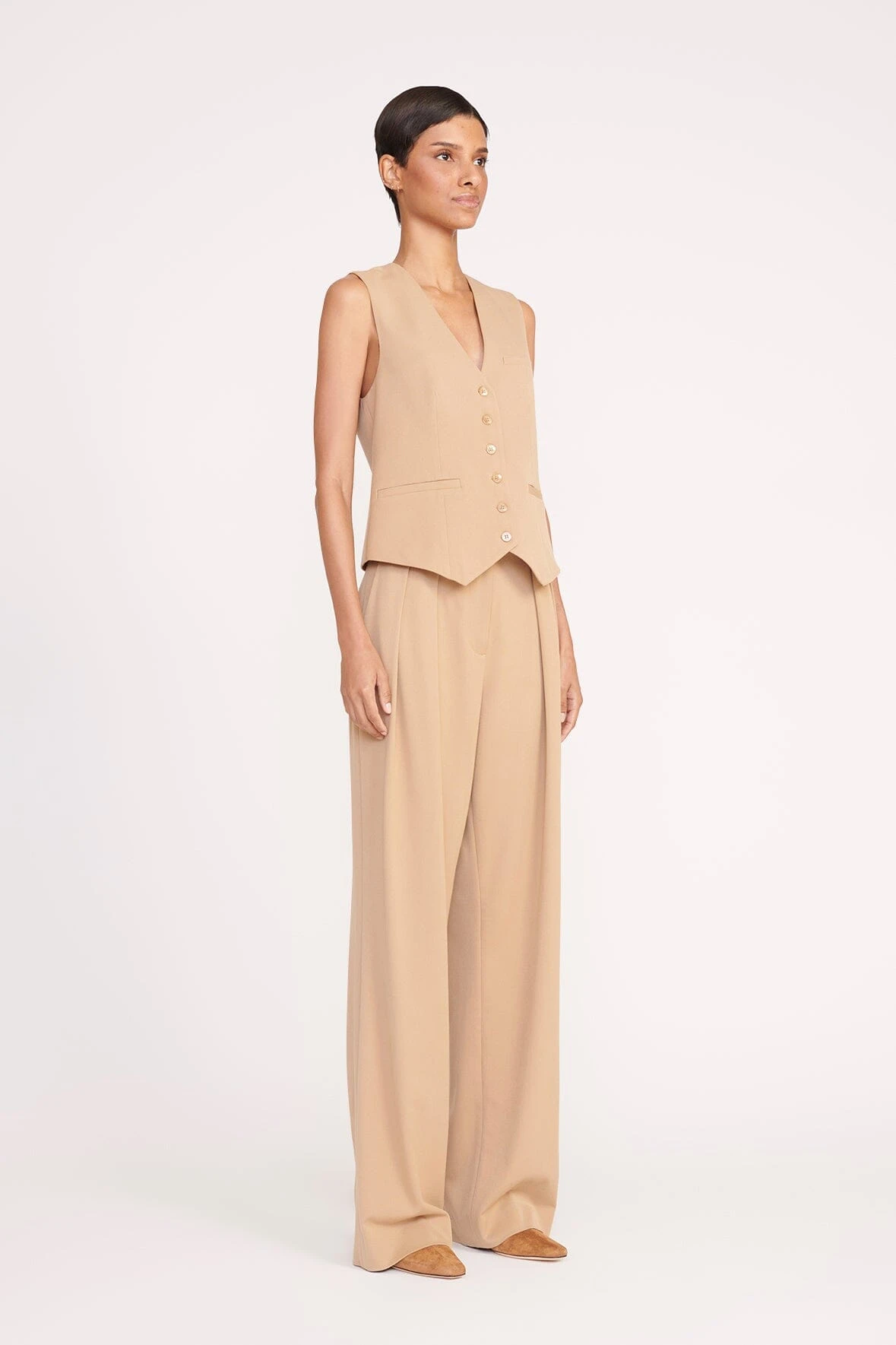 BRETT VEST | CAMEL 5 BRETT VEST | CAMEL - Image 3