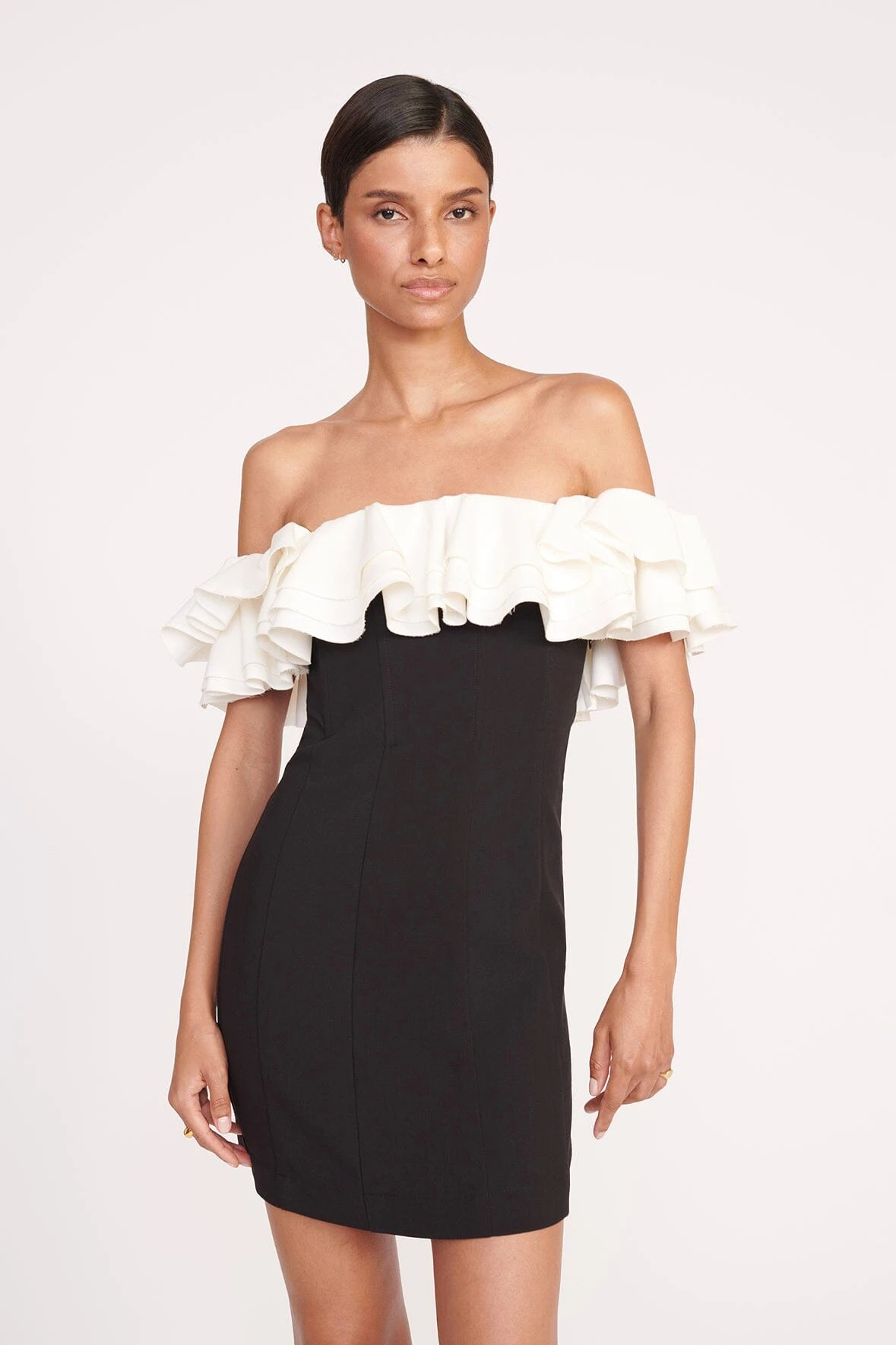 KIARA DRESS | BLACK IVORY 4 KIARA DRESS | BLACK IVORY - Image 2