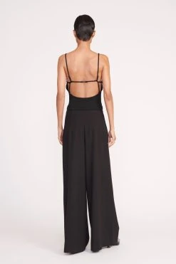 GEORGINA TOP | BLACK -fashion 177 GEORGINA TOP BLACK CALEB PANT 0658 web