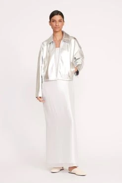 CASEY DRESS | SILVER 12 CASEY DRESS | SILVER -fashion 199 CASEY DRESS SILVER 0631 web