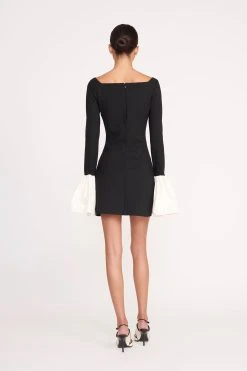 HAWTHORNE DRESS | BLACK IVORY -fashion 274 HAWTHORNE DRESS BLACK IVORY 0410 web