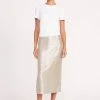 TULIP SKIRT | SILVER -fashion 4 INGRID TOP TULIP SKIRT SILVER 0224 web
