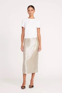 TULIP SKIRT | SILVER