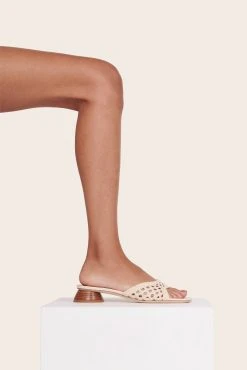 SIMONE CROCHET HEEL | CREAM -fashion 474 1325 CRM 00321 web