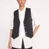 BRETT VEST | BLACK -fashion 97 BRETT VEST BLACK SUITING LUISA BLACK 1015 web