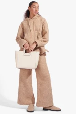 SHIRLEY LEATHER BAG | CREAM -fashion Bear Hoodie Doe Rabbit Sweatpant Doe 01609 web