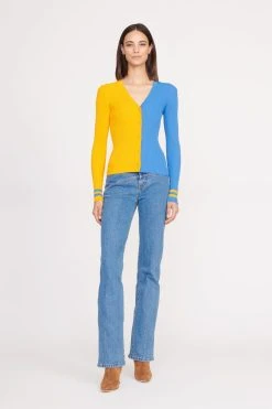 THE STAUD NFL CARGO SWEATER | LOS ANGELES CHARGERS -fashion CARGO SWEATER LOS ANGELES CHARGERS 0100 web