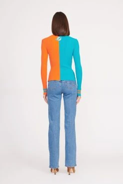 THE STAUD NFL CARGO SWEATER | MIAMI DOLPHINS -fashion CARGO SWEATER MIAMI DOLPHINS 0545 web