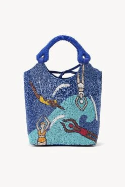 BEADED COTE BAG | SWIMMERS