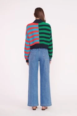 CROPPED HAMPTON SWEATER | CABANA STRIPE MULTI 11 CROPPED HAMPTON SWEATER | CABANA STRIPE MULTI -fashion CROPPED HAMPTON CABANA STRIPE 01592 web
