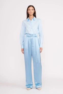 TWIGGY BODYSUIT | FRENCH BLUE -fashion Copyof013 230601 Staud Fall Ecom 00994 web