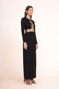 New Arrival -fashion DELPHINE DRESS BLACK 00050 web