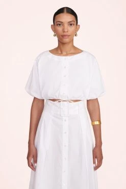 KINGSLEY SKIRT | WHITE -fashion Ellington Top White Kingsley Skirt White 00051 web 1