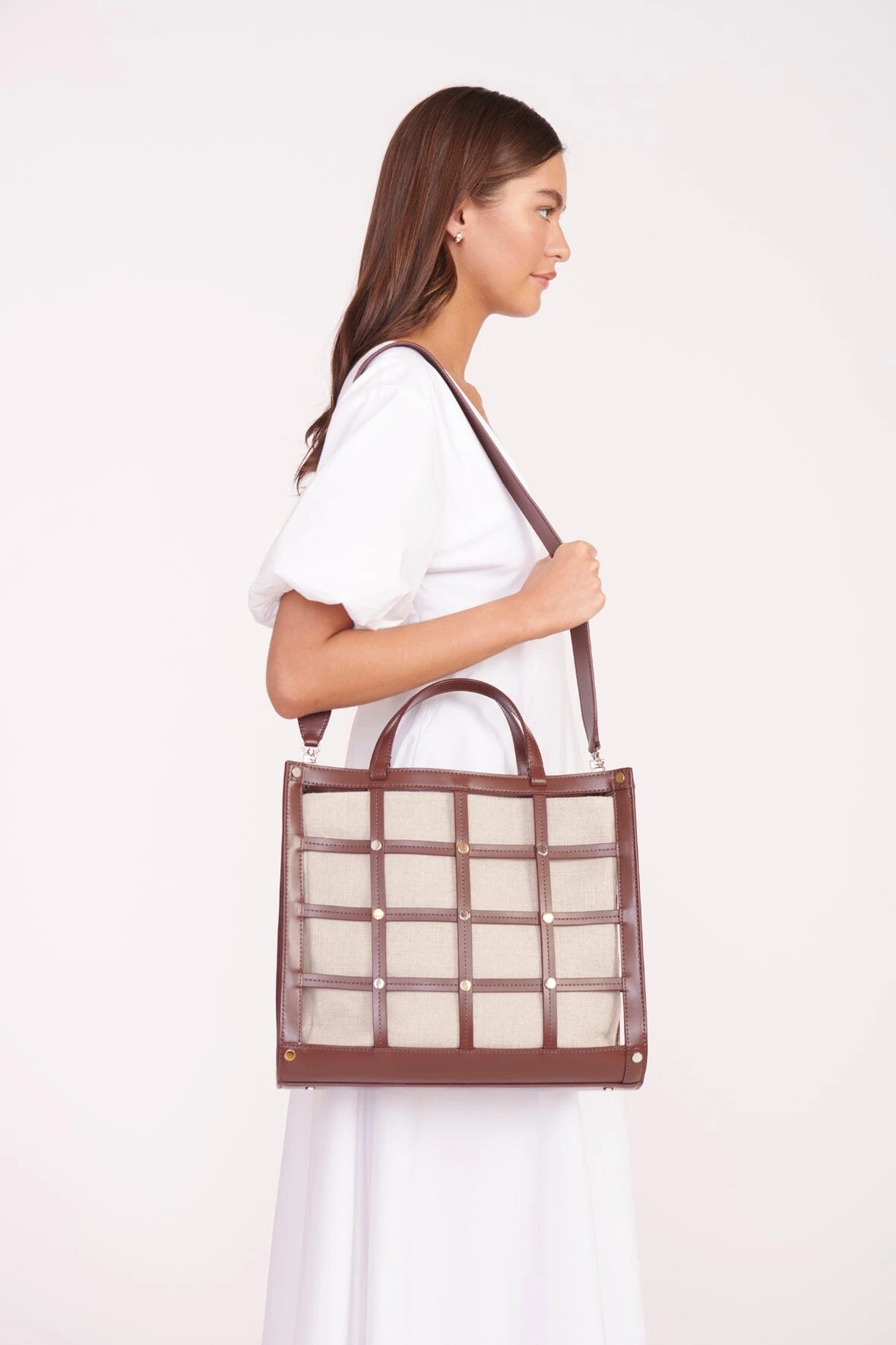 EMMA TOTE | MAHOGANY NATURAL - Image 4