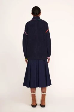 HAMPTON SWEATER | NAVY MULTI -fashion Hampton Sweater Navy Wells Dress Navy 006 edit web
