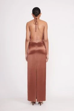 JANET DRESS | CLOVE -fashion Janet Dress Clove 04632 web