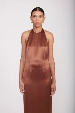 JANET DRESS | CLOVE -fashion Janet Dress Clove 04636 web