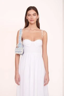 TOMMY BEADED BAG | LIGHT BLUE CREAM -fashion LANDRY DRESS WHITE 00214 web 115607f3 d978 4c5e 8d7f bd9caf01bde6