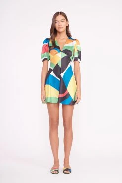 MINI MILLA DRESS | MARBLE WAVE