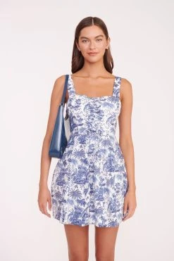 ALEC BAG | INK BLUE -fashion MINI SUTTON DRESS TOILE CASPIAN SLIDE TAN 01415 2 web