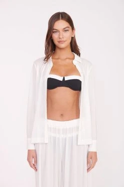 MIRIAM COVERUP TOP | WHITE 10 MIRIAM COVERUP TOP | WHITE -fashion MIRIAM TOP MARZA PANT WHITE JO BALCONETTE BLACK 00390 web 488505b1 bb49 40ce aa56 826b4b60f62c