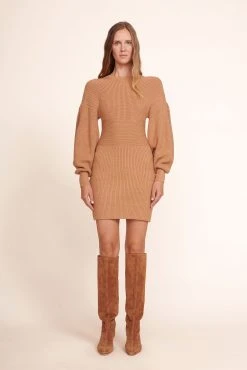 WALLY BOOT | TAN SUEDE -fashion Marylebone Dress Camel 002 edit web