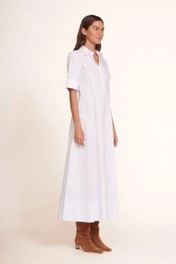 New Arrival -fashion Maxi Joan Dress White 874 edit web