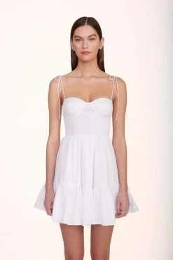 MINI LANDRY DRESS | WHITE -fashion Mini Landry Dress White 00668 web