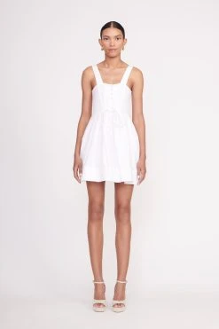 MINI SUTTON DRESS | WHITE