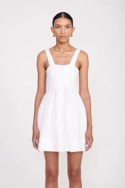 MINI SUTTON DRESS | WHITE -fashion Mini Sutton Dress White 00501 web fe07487c 0598 4650 964c 3b0ddfe887c9