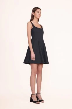 New Arrival -fashion Mini Wells Dress Black 00528 web
