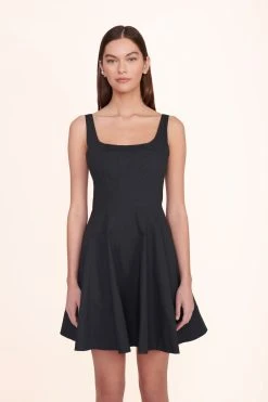 MINI WELLS DRESS | BLACK -fashion Mini Wells Dress Black 00535 web