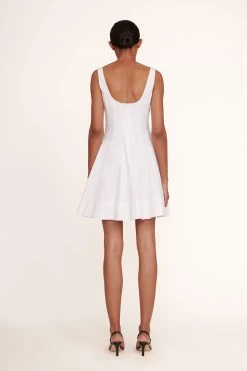 MINI WELLS DRESS | WHITE -fashion Mini Wells Dress White 179 edit web