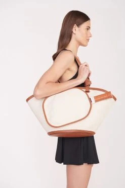 REPLAY TOTE | NATURAL TAN -fashion PickleBall 008 00447 web