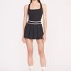 DOUBLES SKIRT | BLACK -fashion PickleBall 008 01170 edit web 1