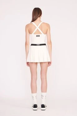 DOUBLES SKIRT | IVORY -fashion PickleBall 017 01133 edit web