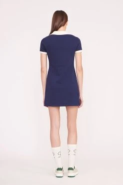 VOLLEY DRESS | NAVY IVORY -fashion PickleBall 023 01287 edit web