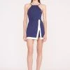 TOP SPIN DRESS | NAVY IVORY -fashion PickleBall 026 01388 edit web