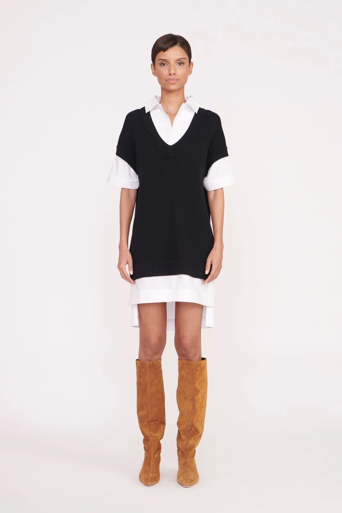 BRIDGET DRESS | BLACK WHITE 3 BRIDGET DRESS | BLACK WHITE