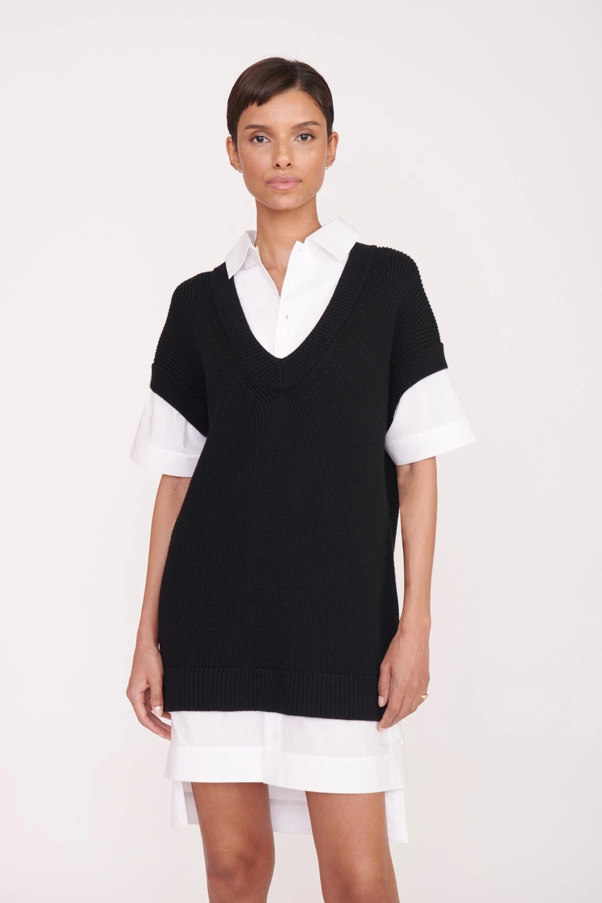 BRIDGET DRESS | BLACK WHITE 5 BRIDGET DRESS | BLACK WHITE - Image 3