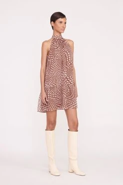 MARLOWE DRESS | CLOVE WAVY DOT -fashion Pre Fall 011 00304 web