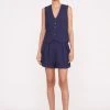 LUISA SHORT | NAVY SUITING -fashion Pre Fall 022 00665 web