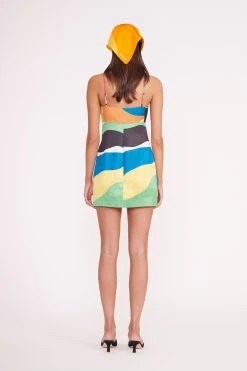 REMINGTON DRESS | MARBLE WAVE -fashion REMINGTON DRESS MARBLE WAVE BRIGITTE MULE BLACK 00170 2 web