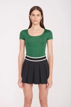 REPLAY TOP | COURT GREEN